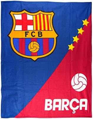 FC Barcelona Fleece Blanket item 4984, 120 x 150 cm