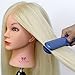 Neverland Beauty 70% 26''Blonde Hair Salon Hairdressing Model Practice Training Head Mannequin With Clamp 613# UK Stock