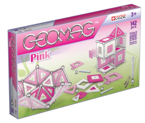 Preisvergleich Produktbild Geomag 343 - Pink Panels, 142-teilig
