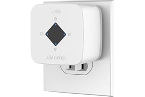 GUBBETT WLAN-Verstärker, Super Extended WLAN-Repeater mit LAN-Ethernet-Verbindung, 300 Mbit/s Internet Extender Booster, kompatibel mit Alexa und 99% der Standard-Router, Abdeckung bis zu 200 m²