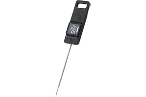 Enders Termometro per Carne - Nero - Display LC - Pratico per la tua BBQ #8601