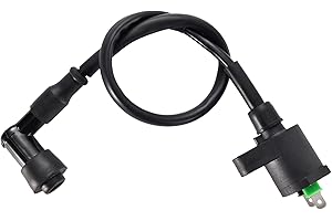 GOOFIT 3 Pin GY6 à 4 Temps Bobine d'allumage Fiche Remplacement pour Chinese Made 50cc 70cc 90cc 110cc 125cc ATV Scooter Dirt Bike Go-Kart Mobylette …