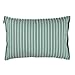 Produktbild Linum Kissenhülle Vega 40cm x 60cm gestreift aus 64% Baumwolle 36% Leinen ... (C85 türkis)