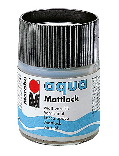 Preisvergleich Produktbild Marabu 113605000 - Aqua Mattlack, 50 ml, transparent