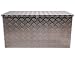 Produktbild Fahrzeug - Pritschenbox Pickup Box Alu - Schiffsdeckbox Transportbox Aluminium Riffelblechkiste ca. 250 Liter Werkzeugkoffer Transportkiste ca. 100 x 50 x 50 cm ...