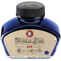 Fountain Pen Pelikan 300063, Encre 4001, Flacon De 62,5 Ml, Vert Foncé, 62.5 Ml Cartouches Encre Stylo Plume