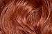 22" Ladies 3/4 Half Fall Wig - Wavy Style - Red Golden Ginger #130 - High Quality Kanekalon Heat Resistant Synthetic Fibre - Clip In Hair Piece Extension - Weight: 250g