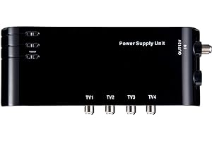 HD-Line HD-14A Alimentation 4 Sorties HDTV pour répartir Le Signal terrestre sans Perte