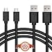 iVoltaa Premium [ Pack of 2 Cables] 1 Meter Micro USB Cable High Speed USB 2.0 A Male to Micro B Sync & Charging 5 Core Cable for Samsung, Nokia ,HTC, Blackberry, Tablet PC, and Most Android Tablets, Android Phones, and Windows Phones, (1 Meter, Black [ Pack of 2 Cables]) RS.349.00