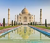 Weltreise 2019 - World Tour - Bildkalender (33,5 x 29) - Landschaftskalender by 