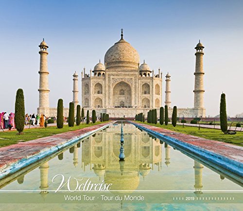 Weltreise 2019 - World Tour - Bildkalender (33,5 x 29) - Landschaftskalender