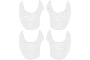 Jdomall Escudo de Zapatos -2 Pares, Protectores para Zapatillas de Deporte, Arrugas de Zapatos Antiarrugas, Prevenga Hendidura del Pliegue del Calzado Deportivo