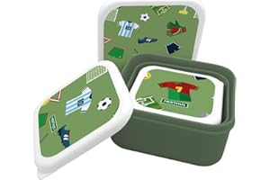 NERTHUS FIH 1329 Boîtes alimentaires empilables pour enfants, ensemble de 3 contenants pour enfants sans BPA