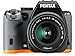 Price comparison product image Pentax 18-50 mm K-S2 Digital SLR Camera with Lens - Black and Orange