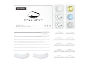 JEMPET Kit de permanente de cils de lifting des cils - Kit de permanente de bricolage professionnel à usage unique pour le curling et le lifting instantanés des cils