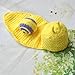 Museya Cute Snail Shaped Baby Infant Newborn Handmade Crochet Beanie Hat Clothes Baby Photograph Props (Yellow)