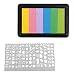 Segolike Rubber Stamps Rainbow Ink Pad Oil Based and Drawing Painting Graphics Stencils DIY Ruler RS.465.00