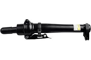 HASALLER Folding Bike Handlebar Stem, Folding Stem Adjustable Folding Riser Stem Set Adjustable Quick-release Handlebar Stem