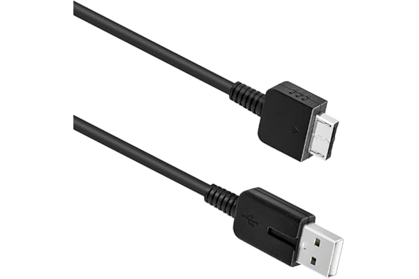 Mcbazel Cable de Carga PS Vita Cable de Datos USB Cable de Reemplazo Compatible con PS Vita, PSVita 1000-1.2M
