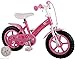 Produktbild 12 Zoll Kinderfahrrad Fahrrad Mädchenfahrrad mit Stützräder Blümchen 61206