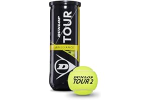 ‎DUNLOP DUNLOP Tennisball Tour Brilliance – für alle Bodenbeläge