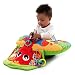 Innovative And Colorful Lay And Play Elephant Hugs Pillow - Your Baby Gaze At Stimulating Visual Perception - Tactile Development Is Explored With Baby Reaching For The Detachable Toys: Click-Clack Rings, Mirror And A Textured Teether
