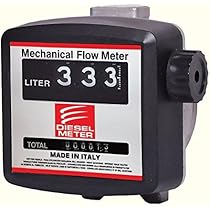 Contatore Flusso Diesel 3 Bar - 19-120 L/min, Per Pompe Gasolio