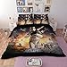 Produktbild CTAO 3D Gedruckt Star Wars Bettbezug Steppdecke Bettwäsche Bett Kissenbezüge Bettbezug Bettwäsche-Sets 3 Stücke,B-173 * 218cm/AM