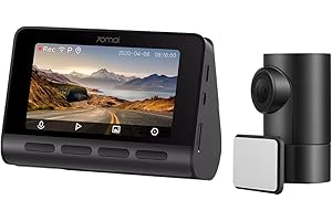 70mai A800S - Juego de cámara para salpicadero con cámara Trasera RC06