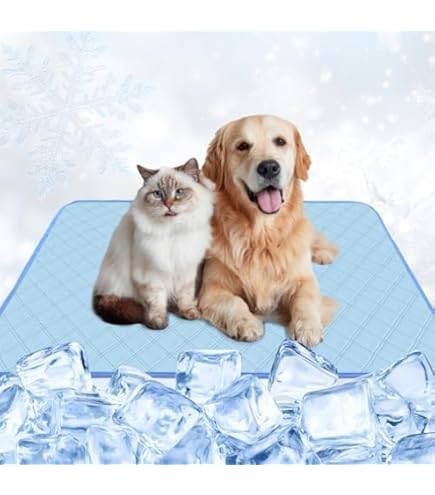 Kühlmatte Für Hund 100x70cm - Selbstkühlende Haustiermatte