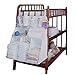 Produktbild amyjazz Baby Kinderbett Kinderbett Taschen Windel Organizer Aufbewahrungstasche 63 x 48 x 25 cm