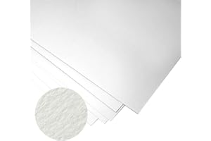 Fabriano Unica - Papier d'art - 50 % coton - parfait pour gravure - 250 g/m² - 10 feuilles - 50 x 70 cm - blanc