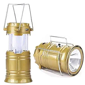 Hetarmi Rechargeable Solar LED Camping Lantern Flashlights for Outdoor Camping Multi Color