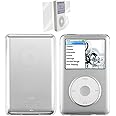 BestforYou Clear Hard Snap-on Case Cover for Apple iPod Classic 6th 7th 80GB, 120GB Thin 160GB Released on 2009 + Screen Protector(10.5mm Thickness Thin Version)