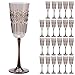 Produktbild 24x Mehrweg Sektglas stabiler Kunststoff wiederverwendbar - Champagnerglas Sektkelch Champagnerflöte Sektflöte Partygläser