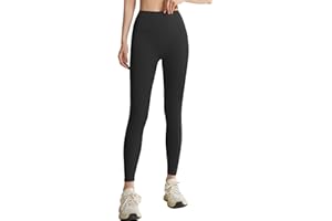 HVEULUOP GIEEN Leggings de Yoga 7/8 Para Mujer - Pantalones de Compresión de Cintura Alta para Entrenamiento con Control del Abdomen, Pantalones de Yoga Ajustados y Opacos con Efecto Push Up para Fitness