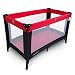 Cute Baby - Travel Cot - Playpen - Bassinet - (Black/Red) - (PB618/2)