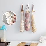 NNIUK Reutilizable Organizador de Bolsas Transpirable Multifunción Colgando Bolsa de Vegetales de Frutas Pack de 3