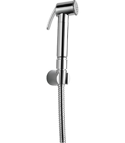 JAQUAR ALD-CHR-563 PVC, ABS Faucet with Tubes and Hook, Silver