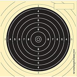 1000 Cibles carabine 50 m 13,5 cm