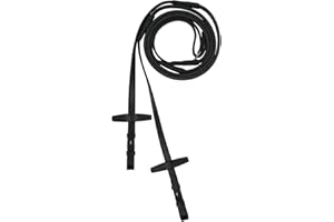 HORZE Muswell Redini in Cuoio con Gomma, Nero, F