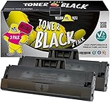 ¿QUÉ RECIBIRÁ? El paquete de 2 Cartuchos de Tóner Negro con el manual de instalación FÁCIL junto con la FACTURA. Todo esto en un buen embalaje del material multicapa a prueba de golpes preparado cuidadosamente por nuestra familia de Yellow Yeti.