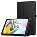 Produktbild MoKo Hülle für Samsung Galaxy Tab A 10.5", PU Leder Tasche Schutzhülle Smart Case mit Auto Sleep/Wake up Funktion Standfunktion für Galaxy Tab A 10.5" (SM-T590/SM-T595/SM-T597) - Schwarz