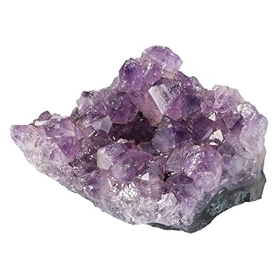 mookaitedecor Natural Amethyst Healing Crystal Cluster,Reiki Gemstone Specimen Figurine Home Decor(approx 40-100g), Length 35-65mm / 1.38-2.56”