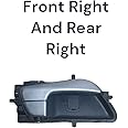 Auto-Ex Inner Inside Door Handle Lock RC Lever Chrome Finish Compatible/Replacement for Hyundai i20 Elite (2015 to 2020) Right Hand (Driver Side)