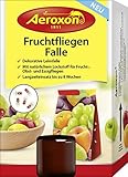 Aeroxon Fruchtfliegen-Falle, Leimfalle (4 x 1er Set)