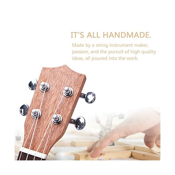 Instrumentos de cuerda Ukelele Concierto CAHAYA Afinador Digital y Correa  para Principiantes Ukelele de 23 Pulgadas con 4 Cuerdas de Nailon AQUILA  importadas de Italia incluye Bolsa de Transporte Instrumentos musicales  pomar.com.co