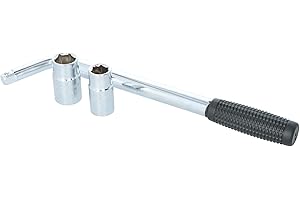 Carpoint 0678013 Clé Demonte Roue télescopique 17/19/21/23mm, Noir