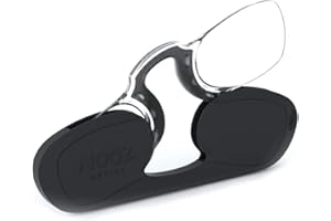 NOOZ - Mieszane okulary do czytania bez trzonków - zawsze pod ręką - prostokątne 6 kolorów 5 dioptrii