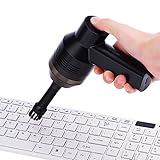 aspirador usb para teclados [Tamaño del dispositivo portátil] ღ El tamaño pequeño de la aspiradora (23.9 x 13.7 x 3 cm) le permite llevarlo a cualquier lugar que desee limpiar.
